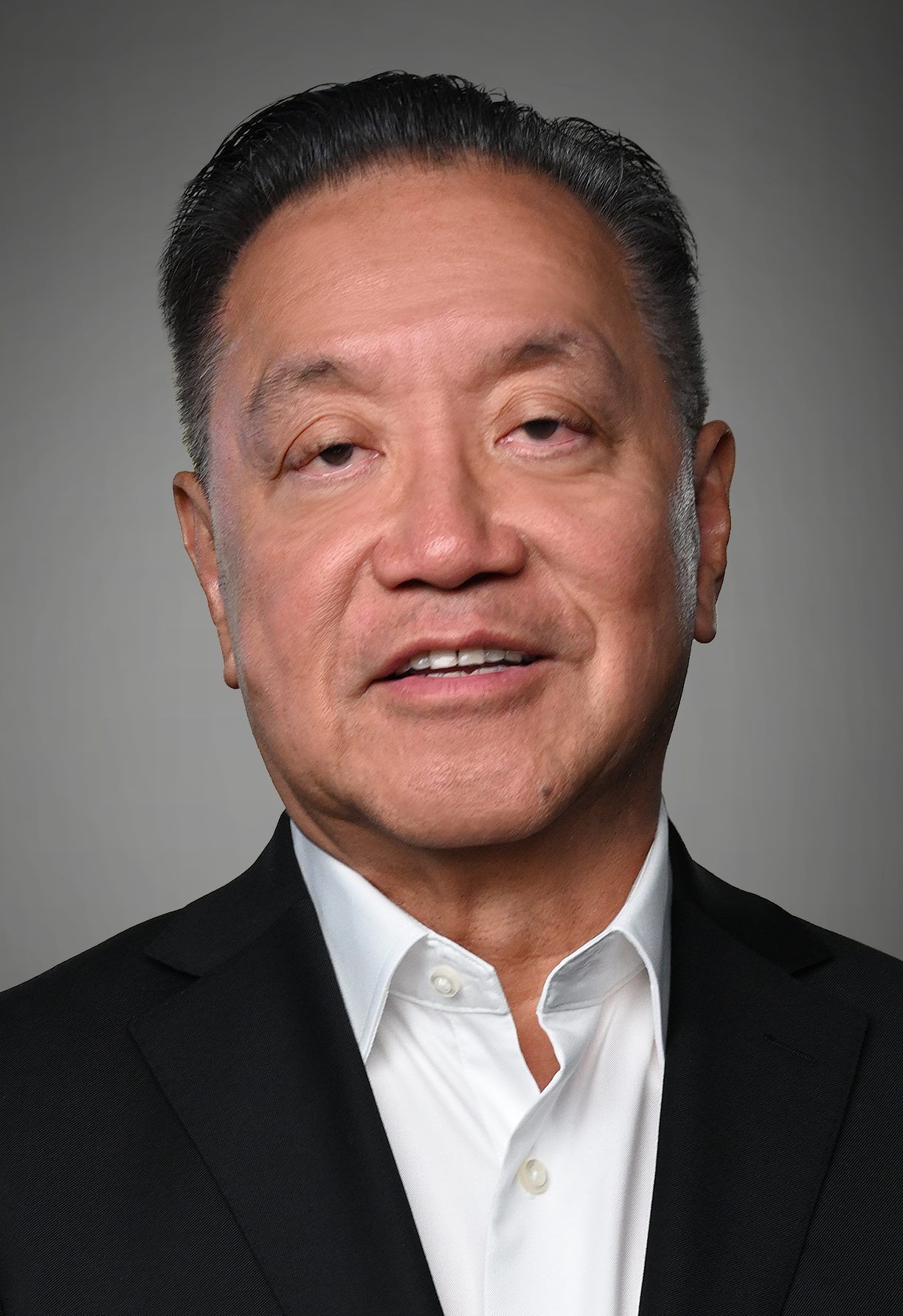 Headshot portrait of Broadcom president and CEO Hock Tan.