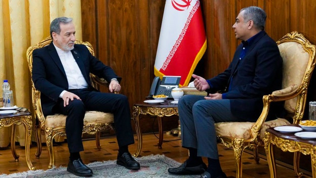 Iranian Foreign Minister Abbas Araghchi meets Pakistani Interior Minister Mohsin Naqvi in Tehran.